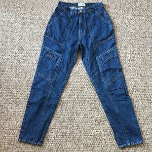 Frame Utility Easy Capri denim pants